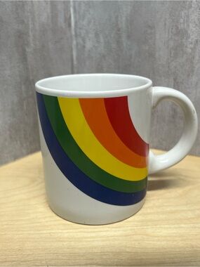 Vintage FTD 80s Rainbow Mug